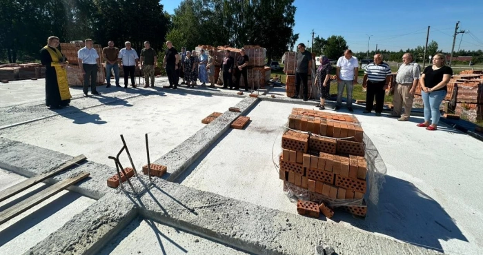 На Рівненщині заклали першу цеглину нової церкви ПЦУ (Фото)