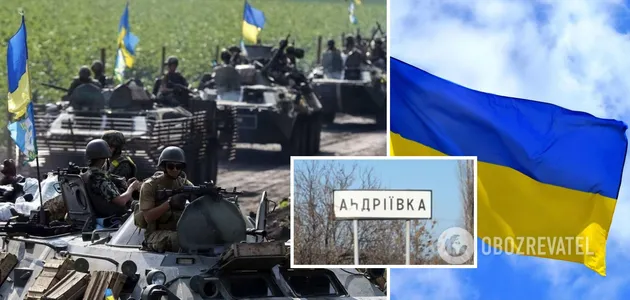 Під час звільнення Андріївки окупанти відкрили вогонь по своїх через масову здачу у полон
