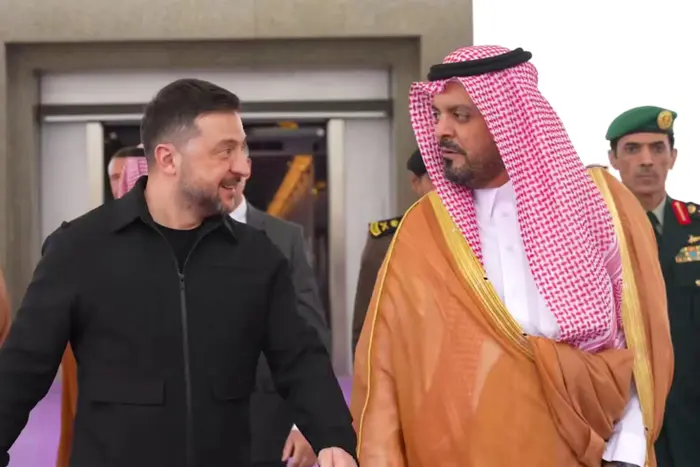 Зеленський прибув до Саудівської Аравії 