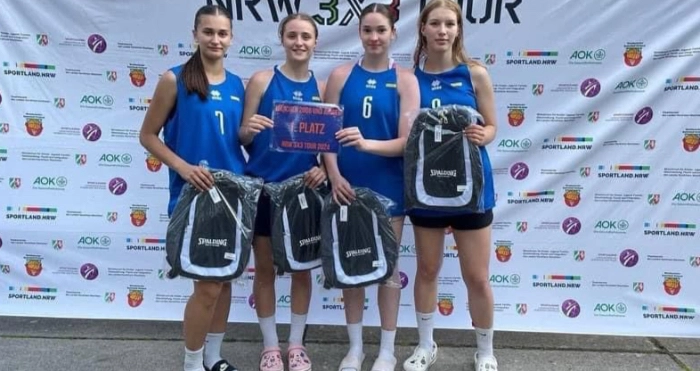 Баскетболістка з Волині у складі збірної України перемогла на турнірі у Німеччині