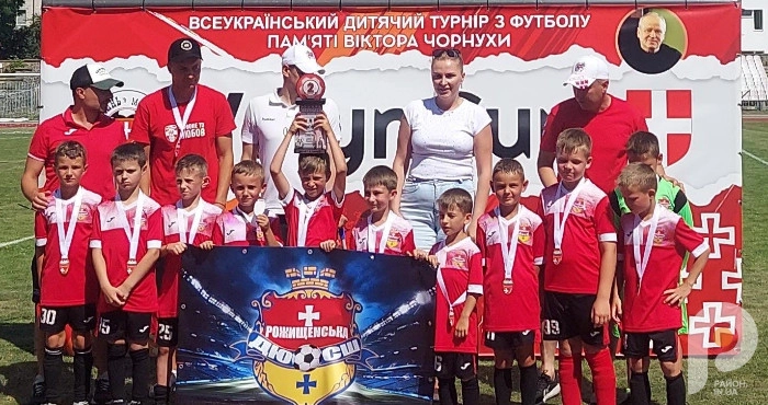Рожищенські футболісти вибороли срібну медаль на всеукраїнському турнірі