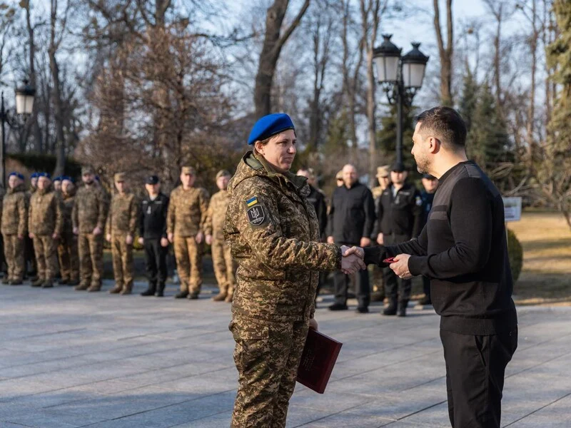 Уперше в історії НГУ звання Героя України надали жінці