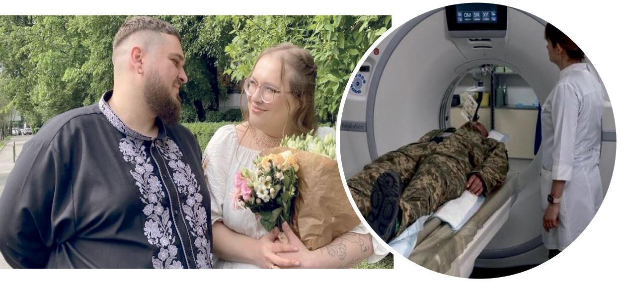 Молодята замість весілля відкрили збір на КТ для госпіталю