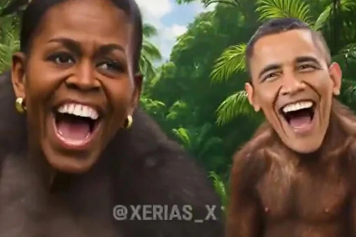 Трамп виклав ролик з подружжям Обам у вигляді мавп