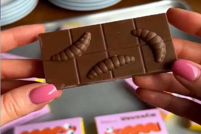В Україні з'явився шоколад зі справжніми личинками жуків