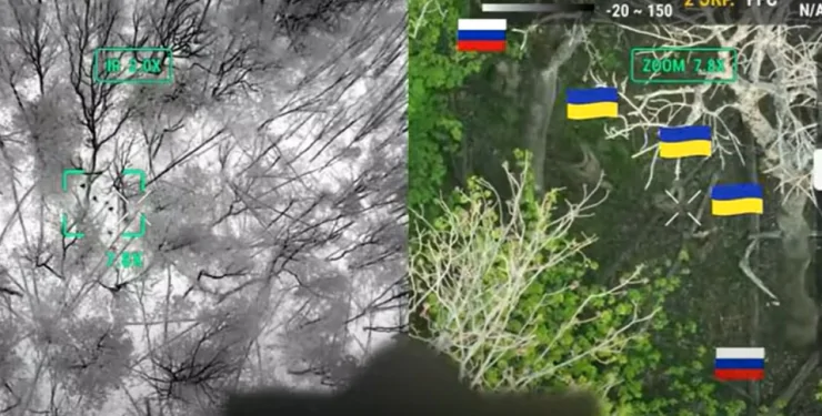 Бійці ЗСУ за допомогою дронів звільнили з полону росіян трьох побратимів