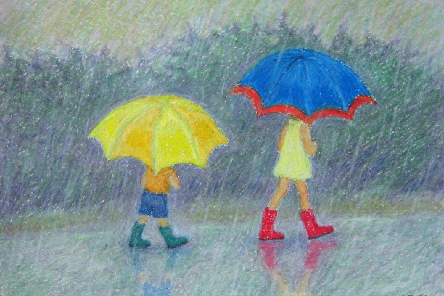 Я шагаю по облакам. Дождь рисунок. Дождливый день дети. Дождливый день в городе рисование с детьми. Дождливый день рисунок для детей.