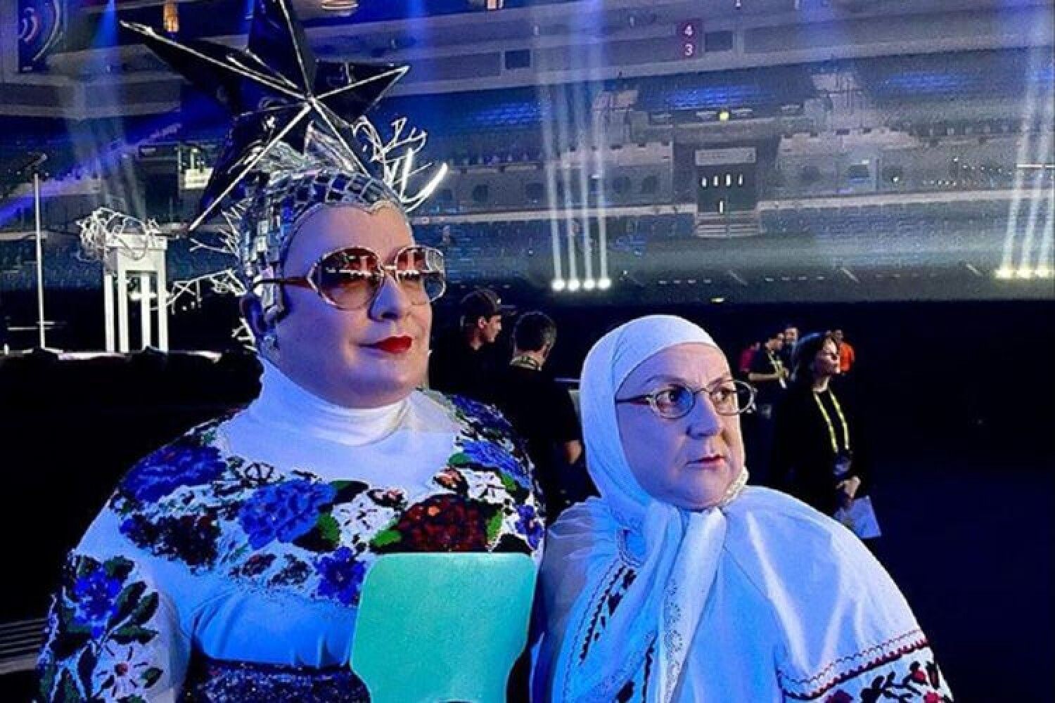 Сердючка звезда на голове