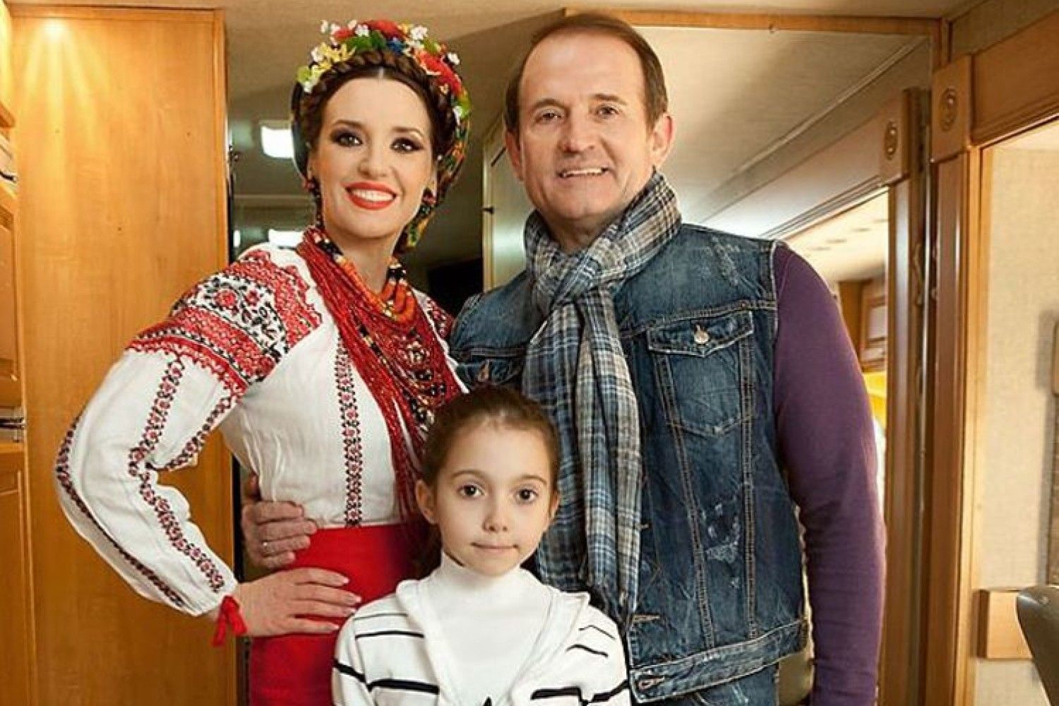 Виктор Медведчук и Оксана Марченко
