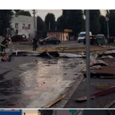 Після спеки на волинське селище обрушився буревій  