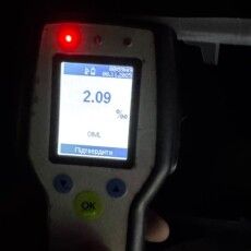 На Волині спричинила ДТП водійка, в крові якої алкоголь перевищував допустиму норму в 10 разів 