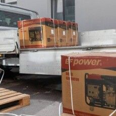 54-й розвідбат отримав партію генераторів від Порошенка