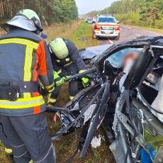 На Волині в жахливій автокастрофі загинула молода жінка, а її діти в шоковому стані доставлені в лікарню