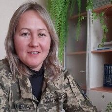 Після загибелі чоловіка-Героя Ірина Хвас, мама двох дітей з Волині стала військовослужбовцем