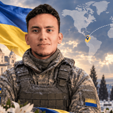 Батьки приїхали з Південної Америки на Волинь, щоб провести в останню путь загиблого сина-Героя
