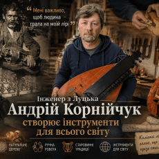 Лучанин Андрій Корнійчук створює ліри для всього світу