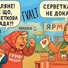 Баба Параска і баба Палажка з… Великої Груші або Хроніки кохання з перцем по-волинському (Серія № 2)