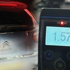 Серед ночі на Волині п’яна водійка висловила протест патрульним