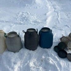 На Волині поліція вилила на землю 150 літрів самогонної закваски (Фото)