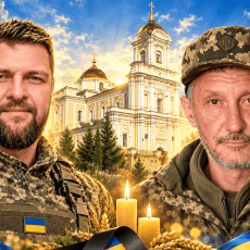 У головному соборі ПЦУ Луцька сьогодні стоятимуть дві труни із загиблими воїнами