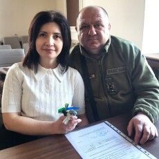 У місті на Волині вручили ключі від кварти ветерану війни