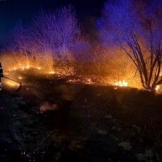 На Волині оприлюднили страшне відео, як вогонь ледь не знищив село