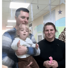 За життя Дюймовочки з Волині, яка народилася вагою 780 грамів, майже два місяці боролися луцькі лікарі