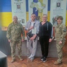 Звільнений з полону волинянин отримав відзнаку «За незламність»
