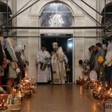 Великдень у кафедральному соборі Святої Трійці у Луцьку