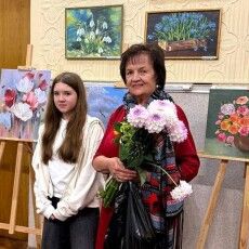 Волинянка Надія Троневич свою першу картину намалювала в 62 роки