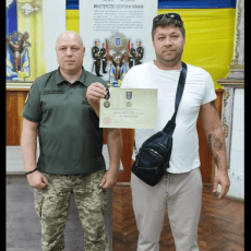Воїна Князівської бригади з Волині відзначили нагородою Міноборони