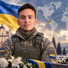 «Поховання в Україні було його останньою волею»: у Луцьку знайшов вічний спочинок воїн з Колумбії