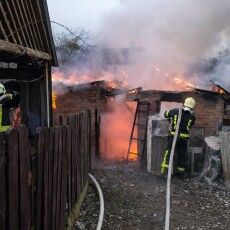 На Волині оштрафують жінку, в якої загорівся будинок