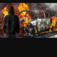 Школяр з Волині підпалив автомобіль військового 