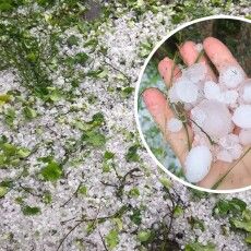 На Волині сьогодні випаде град, як горох 