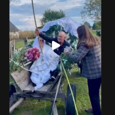 На Волині відгуляли унікальне весілля (Відео)