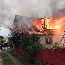 На Волині сталася велика пожежа в красивому будинку