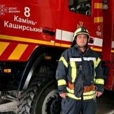 Волинський рятувальник Рубен Бадоян ліквідовував наслідки російських атак на Одещині