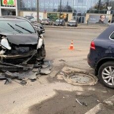 Один з учасників автотрощі в обласному центрі Волині не мав права на водіння