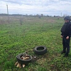 У селі біля Луцька місцеві мешканці намагалися спалити боєприпас, що не здетонував