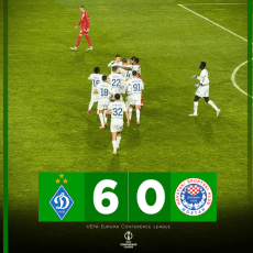 «Динамо» (Київ) забило аж 6 голів у матчі Ліги Конференцій!