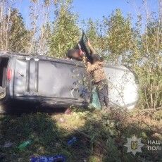 На Волині перекинулось авто з п’яним водієм. Серед постраждалих – 5-місячне немовля