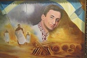 ГЕРОЙ НЕБЕСНОЇ СОТНІ ПОСТАВ НА ПОЛОТНІ