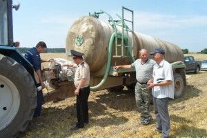 Вогнеборці проінспектували хід жнив у Демидівському районі