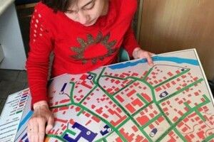 У Луцькому замку презентують першу тактильну карту Старого міста