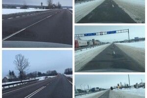 Волинянин порівняв українські та польські дороги (фото)