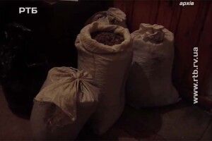 У Рівному викрали велику партію бурштину-сирцю (відео)