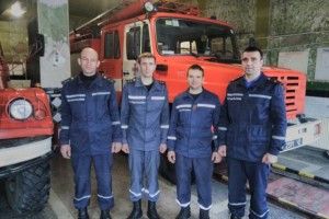 На Волині рятувальники винесли із пожежі людину