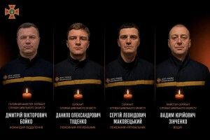 Окупанти вбили чотирьох вогнеборців під час повторної атаки на Харків