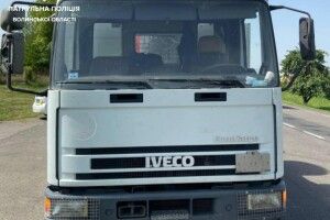 На Волині водій вантажівки пропонував поліції хабар (Фото)